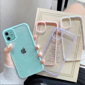 iPhone 11 Pro glitter cases🤍
